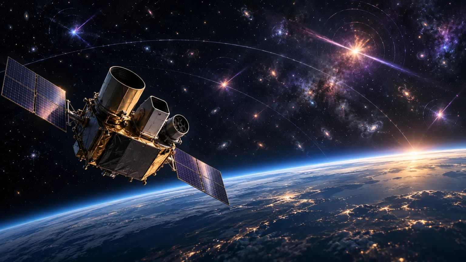 Иллюстрация к материалу «NASA завершило научную миссию обсерватории Swift спустя почти 22 года»