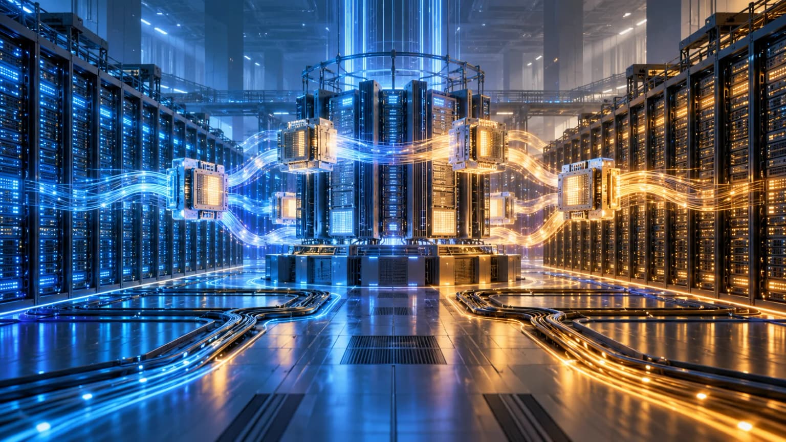 Иллюстрация к материалу «Google и Oracle выведут TPU в Oracle Cloud в 2027 году»