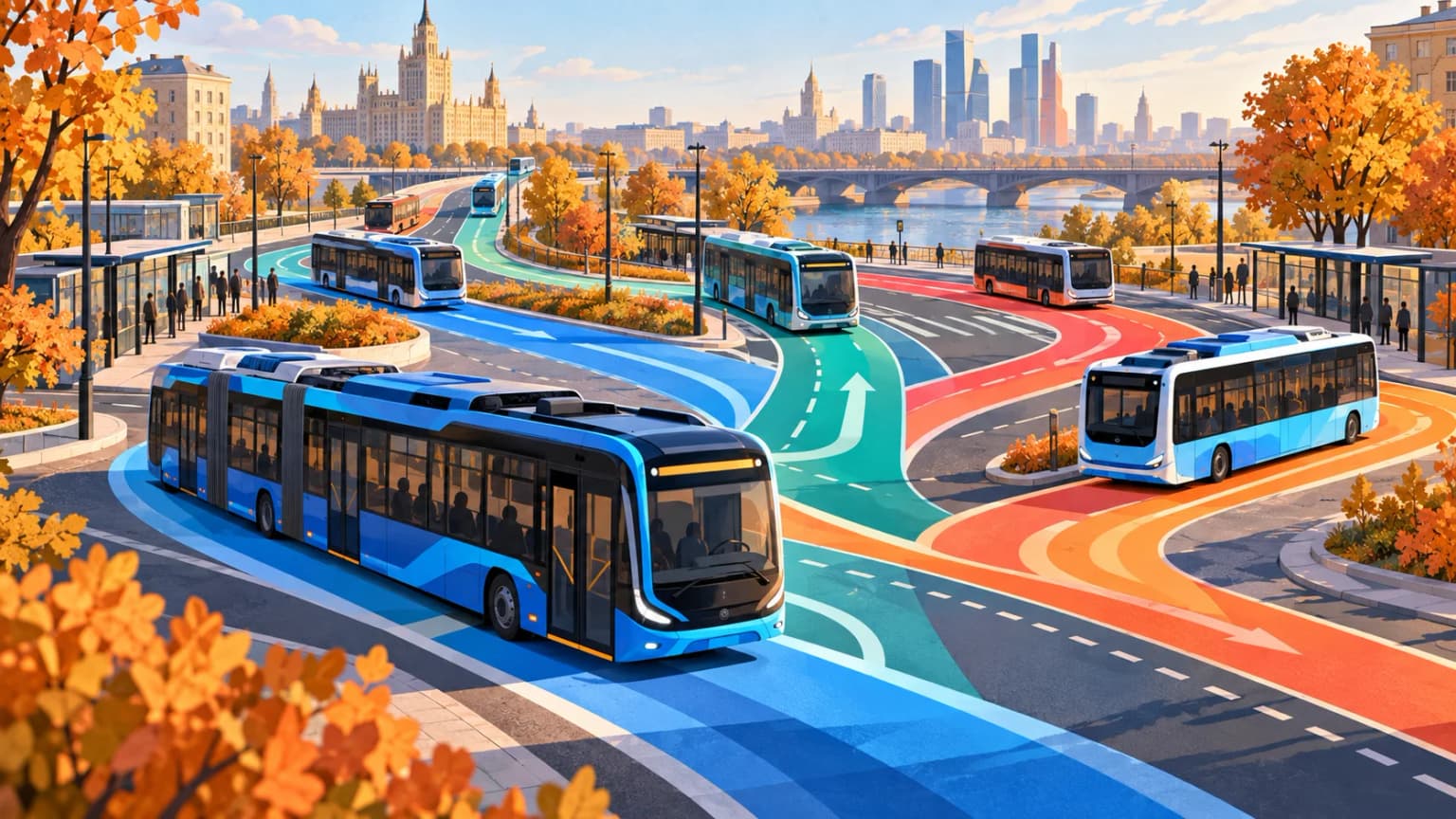 Иллюстрация к материалу «С 31 октября в Москве изменят восемь автобусных маршрутов»