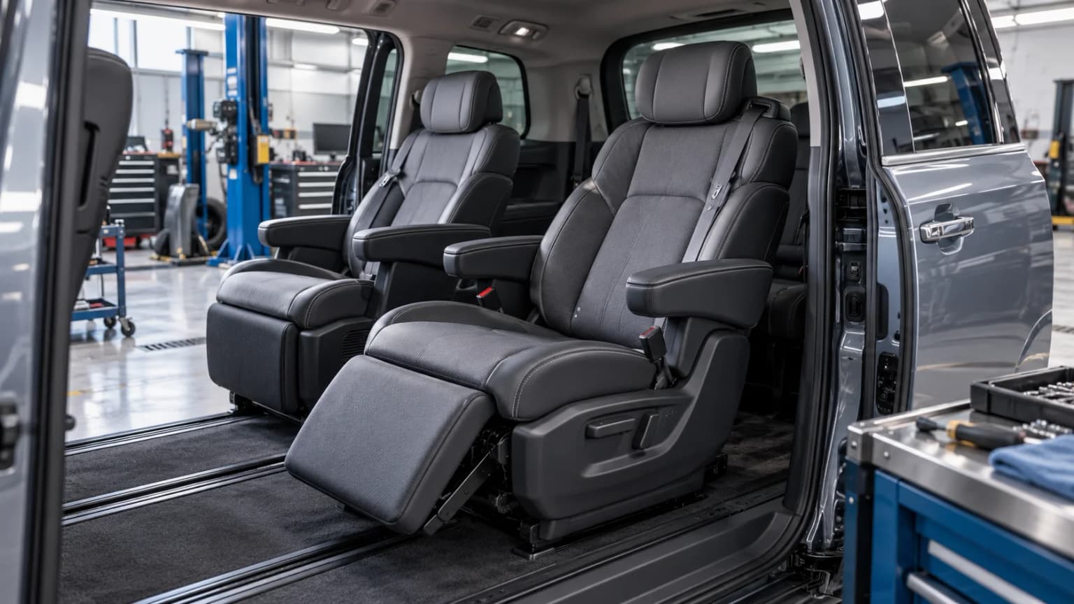 Иллюстрация к материалу «Toyota отзывает в США 228 тысяч Sienna из-за спинок второго ряда»