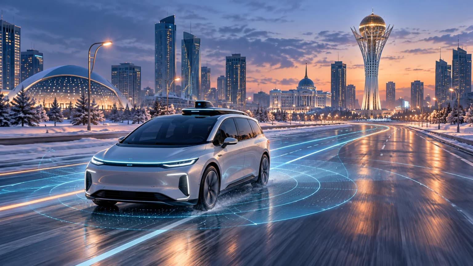 Иллюстрация к материалу «inDrive, Pony.ai и NVIDIA изучат запуск роботакси в Астане»