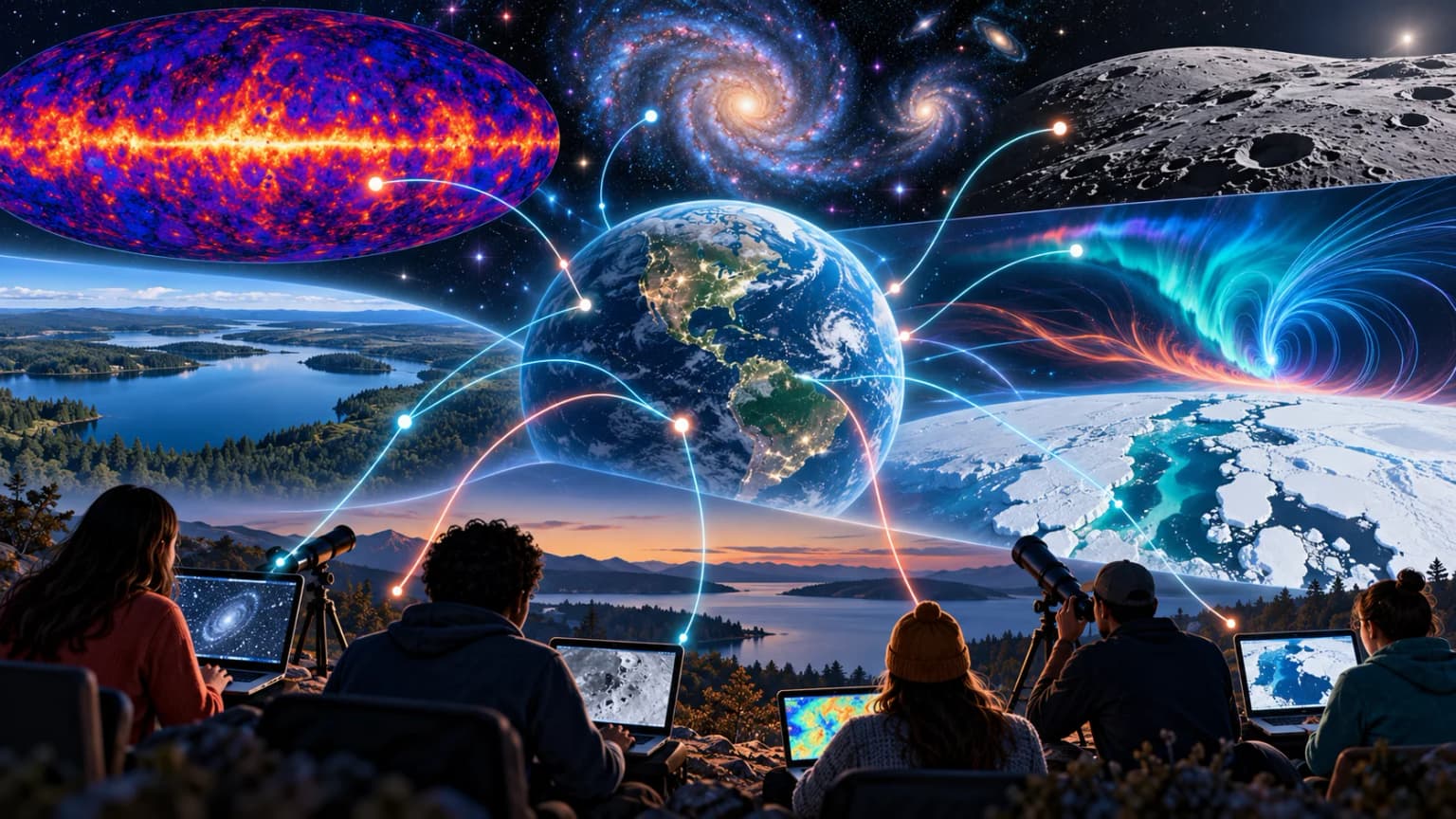 Иллюстрация к материалу «NASA выбрала 19 проектов гражданской науки на 2026 год»